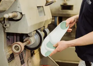 Diabetes-Einlage in der Fertigung