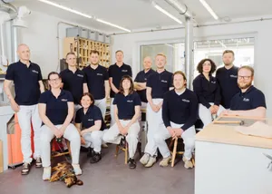 Gruppenfoto des Teams